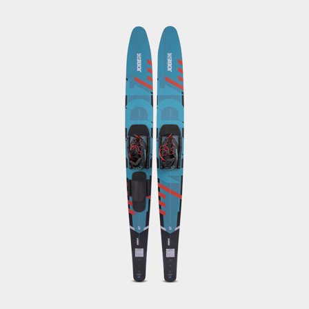 Sci nautici JOBE Mode 67" Combo Skis, 170 cm, blu/rosso + attacchi, adatti per sciatori 50 kg e oltre