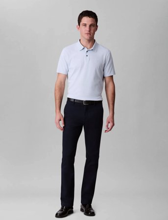 Calvin Klein Slim Cotton Stretch Chino Trouse - Black - 34 x 34