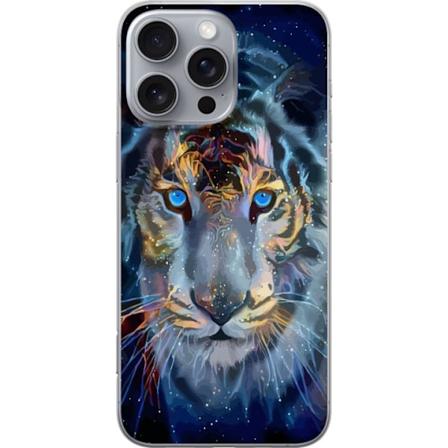 Apple iPhone 16 Pro Max Läpinäkyvä kuori Galaksi Tiikeri