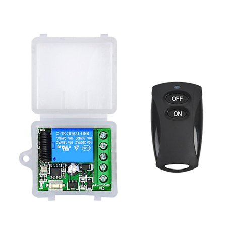 12V Fjärrkontroll 433mhz 315mhz Universal Trådlös RF 12V Fjärrkontrollbrytare