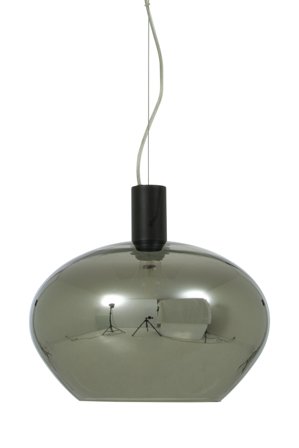 Aneta Lighting BELL taklampe 35cm, svart/sotet, E27