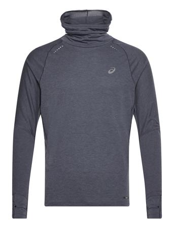 Metarun Winter Ls Hoodie Sport Men Sport Clothing Sport Sweat-shirts & Hoodies Sport Hoodies Navy Asics