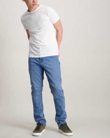 Grunt Rebel Mid Blue Bleu Jeans Garçon - Kids Brand Store