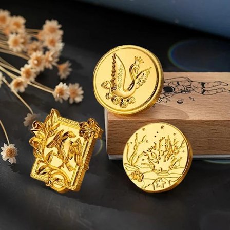 Sealing Wax Head Rabbit Dress Lacquer Stamp Seal Head DIY Cute Vintage Scrapbook Crafts Easter Wedding Invitation Letter Decor