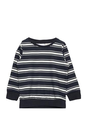Nmmlalalia Ls Sweat Bru Camp Sweat-shirt Genser Multi/mønstret Name It
