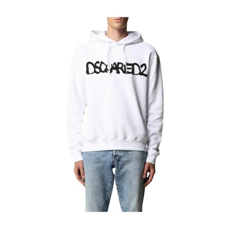 Dsquared2, Knitwear Biały, Mężczyzna, Rozmiar: S
