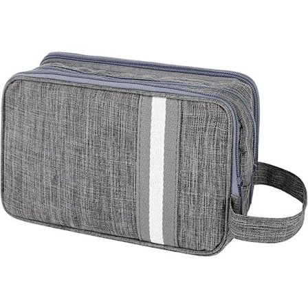 Toilet taske til mænd og kvinder, stor multifunktionel vandtæt kosmetiktaske, rejse toilet taske