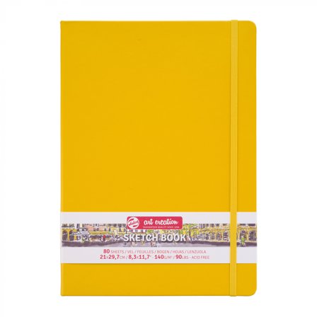 Art Creation Sketchbook A4 Golden Yellow
