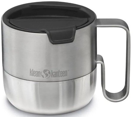 Klean Kanteen Rise Mug 414ml (w/Flip Lid) Brushed Stainless