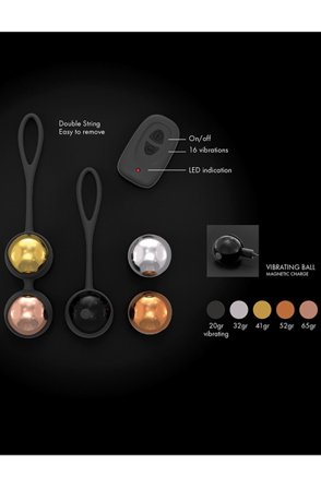 Kjøp Marc Dorcel Remote Controlled Geisha Balls - Trådløs knipekuler | God pris