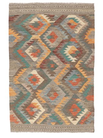 Dywan Kilim Ariana Trend 115X172 Brunatny/Pomarańczowy (Wełna, Afganistan)