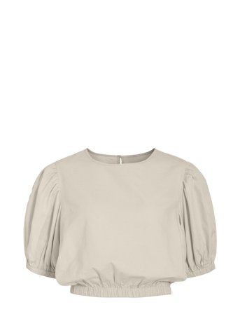 Vila | Viemma S/S Puffsleeve Crop Top/Ka | 38
