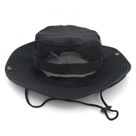 UV Solhatt Bucket Hat SVART
