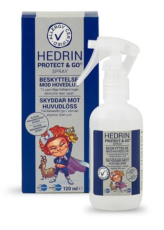 Hedrin Protect & Go forebyggende lusespray 120 ml, Medicin & Pleje, Lus, Lusemiddel