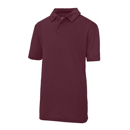 AWDis Just Cool Kids Unisex Sports Polo Plain Shirt 7-8 år B