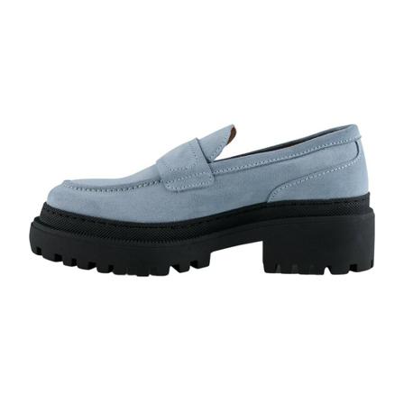 Shoe the Bear Iona loafer ruskind Blå, Dame Loafers, Størrelse: 36 EU