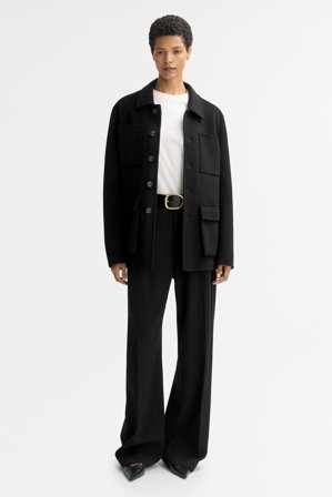 Soft Goat - Signature jacket - Cashmere jacket - L - Black
