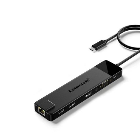 USB C Hub Gigabit Dockning Station VGA USB Typ C Hub