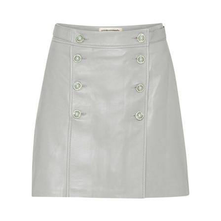 Custommade, Sabila skirt Szary, Kobieta, Rozmiar: S