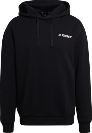 Adidas Men's Terrex Logo Hoody Men long-sleeved sweaters Black M