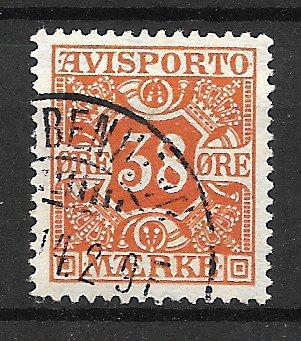 Danmark 1915 - AFA 18 - Stemplet