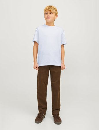 Jack & Jones Jjeurban Edge Tee Ss O-Neck Noos Jnr - White - 176
