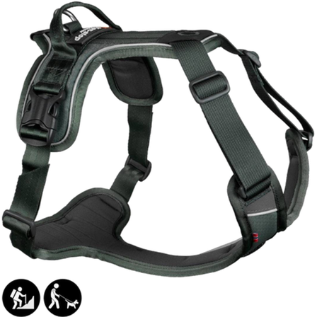 Non-Stop Dogwear - Ramble Harness Green Medium - Hund - Halsbånd - ZOO.no
