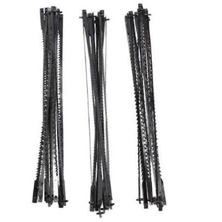 36kpl Lehtisahanterät 127mm Hiiliteräs Lehtisahanterät Tapilla 15/18/24 Hammasta Standardi Hieno Leikkaus Y