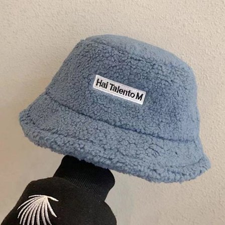 Lammeuld Bøttehat Vinter Varme Huer Til Damer Lady Thicken Fl