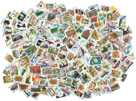 Afghanistan - 332 forskellige frimærker - Stemplet