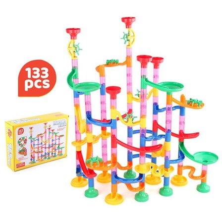 Kuglebane Store Partikel Glidekugle Byggeklodser Puslespil Monteringsskinne Byggeklodser Legetøj