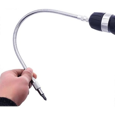 Flexibel Förlängare 300mm Hex Skaft Skruvmejsel för Borrmaskin