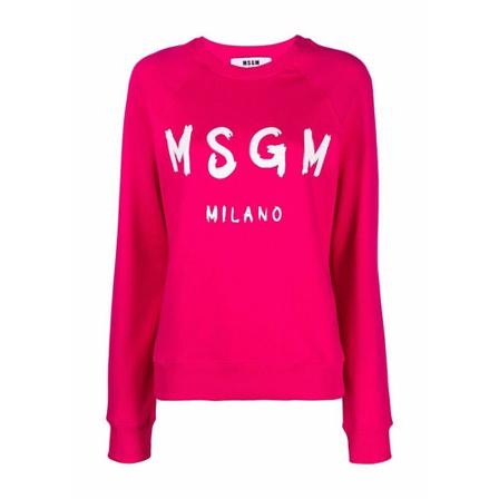 Msgm, Sweatshirts Roze, Dames, Maat:M