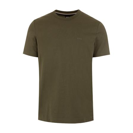 Hugo Boss, T-Shirts Groen, Heren, Maat:S