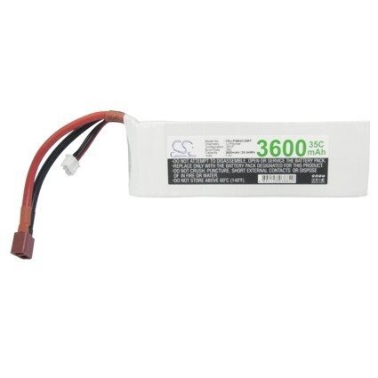 Akku Robotti for RC CS-LP3602C35RT -laitteeseen