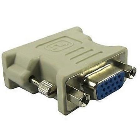 g0i VGA 15-stifts hona till DVI 24+1-stifts hane adapter