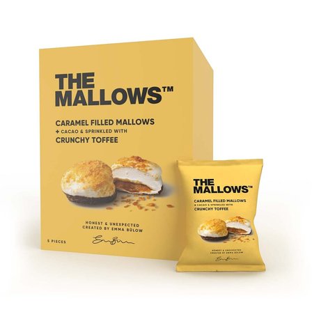 The Mallows Marshmallow Caramel Filled 55 g, Helse & Madvarer, Snacks, Øvrigt