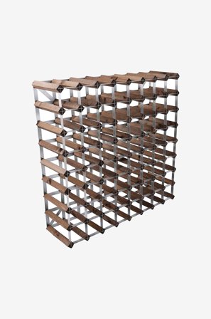 The Swedish Wine Rack Factory - Viinihylly 72 pulloa The Swedish Wine Rack Factory - Ruskea - Viinipullotelineet - - Homeroom