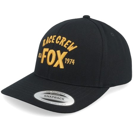 Fox - Černá adjustable Kšiltovka - Slogan Hat Black Adjustable @ Hatstore