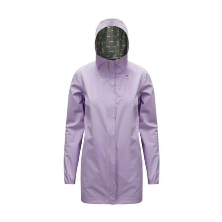 K-Way, Sophie Jacket Stretch DOT Fioletowy, Kobieta, Rozmiar: L