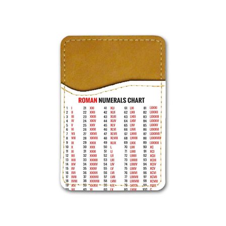 Romerska Siffror Universell Självhäftande Mobil korthållare