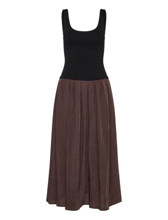 A-Line Dress Black Mango