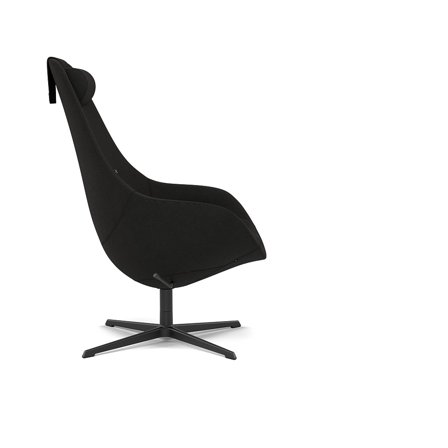 Varier Furniture Kokon - Black Polyester - Black base