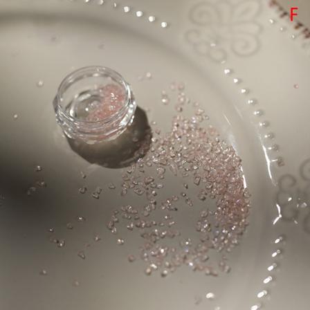 1 æske Multi-Shapes Nail Art Sparkle Rhinestones Shiny Crystal N F