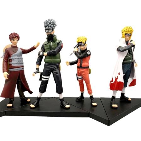 4st Kakashi Gaara Uzumaki Naruto actionfigur leksaksmodell