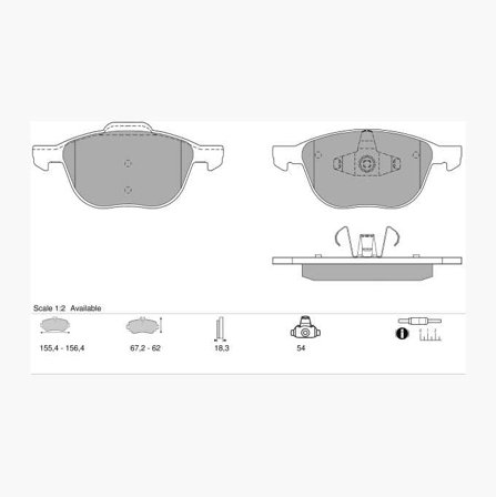 Biltema - Bremseklosser