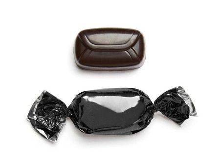 BORGSTENA OF SWEDEN Tvistad Mörk Choklad 70% 1 kg/FP - Lyreco - Profilsortiment - Mat och godis - Karameller