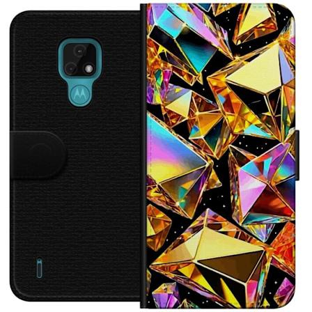 Motorola Moto E7 Lommeboketui 3D Gull