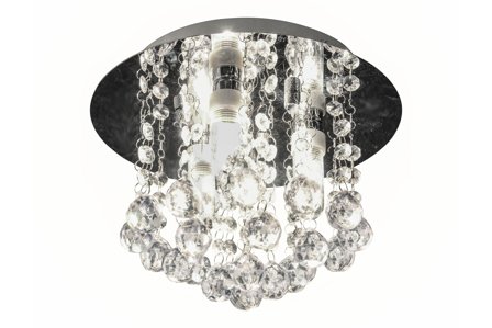 Aneta Lighting NICOLINE plafond bad, krom, IP44, 3xG9