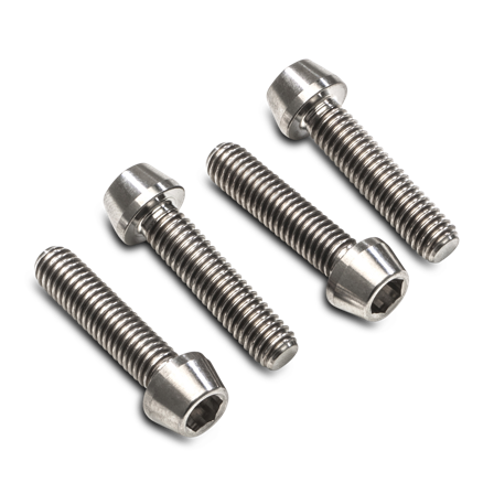 Kit Viti Serraggio Piede Forcella CNC Racing M6X30 (4 Pezzi) - Titanio - Ducati Multistrada 1200 S 2010-2017